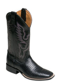 Men's Teju Lizard S-Toe Black