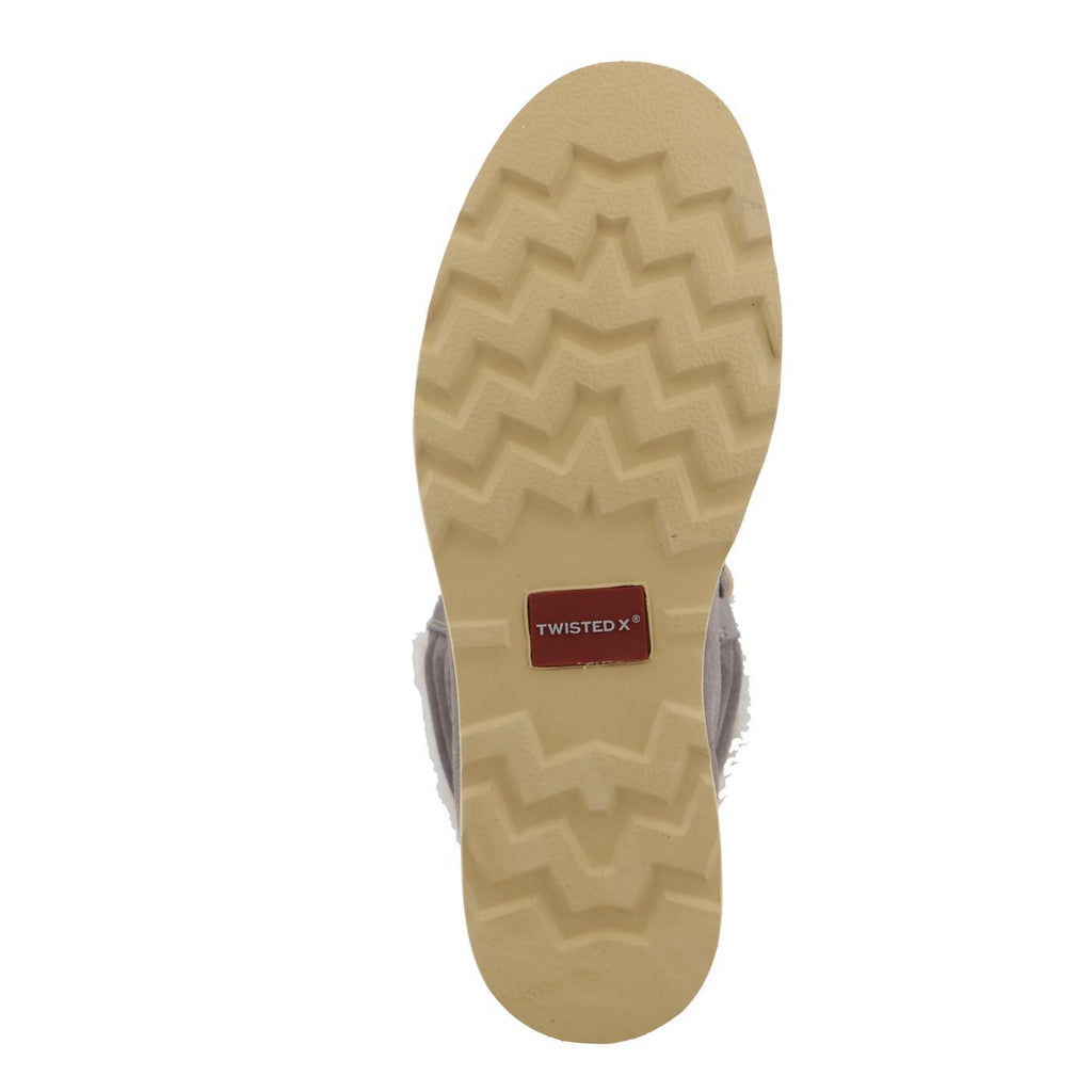 6" Wedge Sole Boot - Brushed Nickel WCAW002