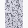 Skeleton Halloween Dance Tea Towel