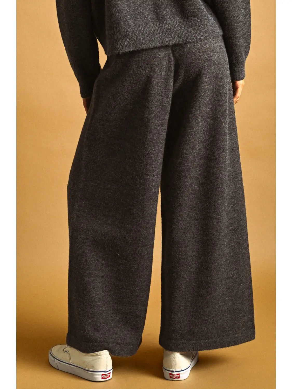 Relaxed Sweater Knit Trouser