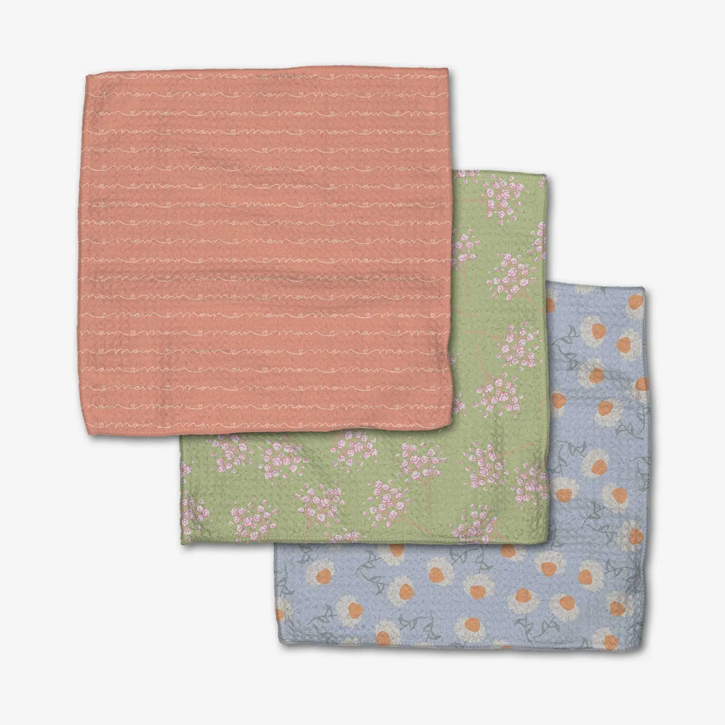 Love of Mom Dishcloth Set