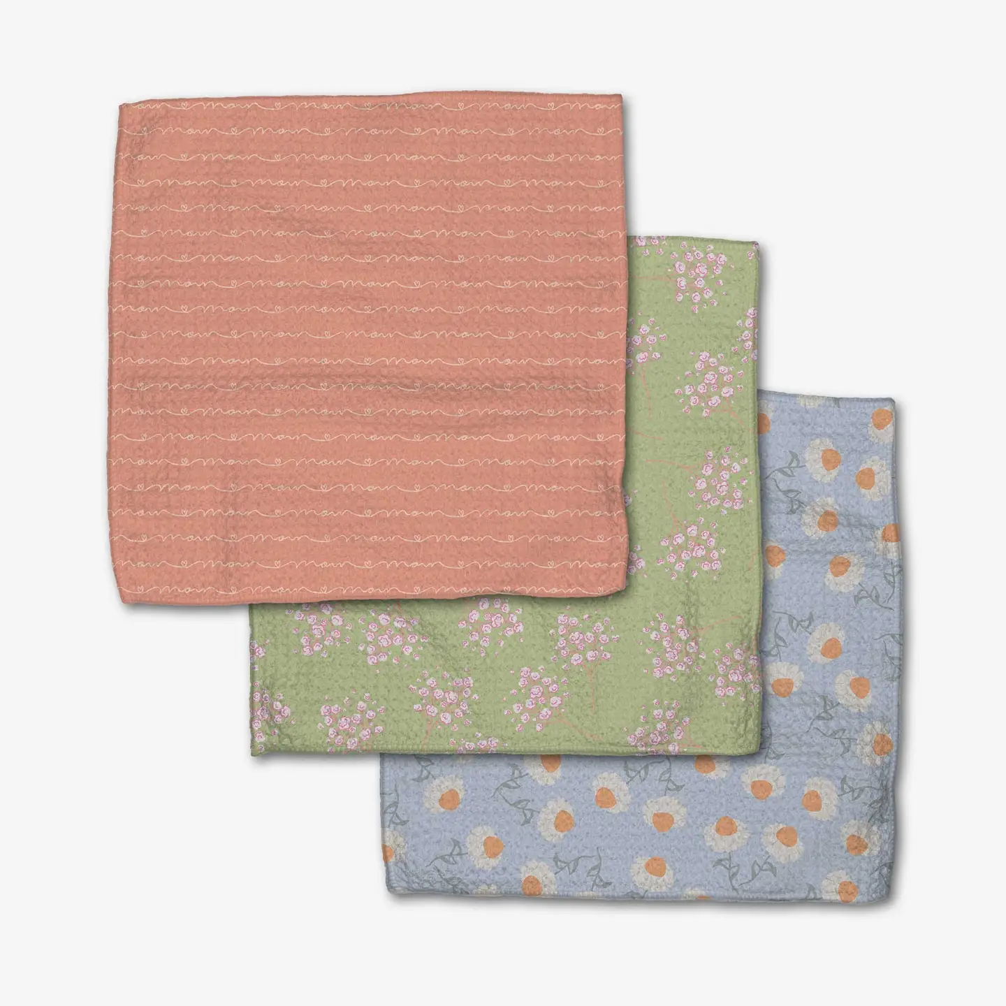 Love of Mom Dishcloth Set