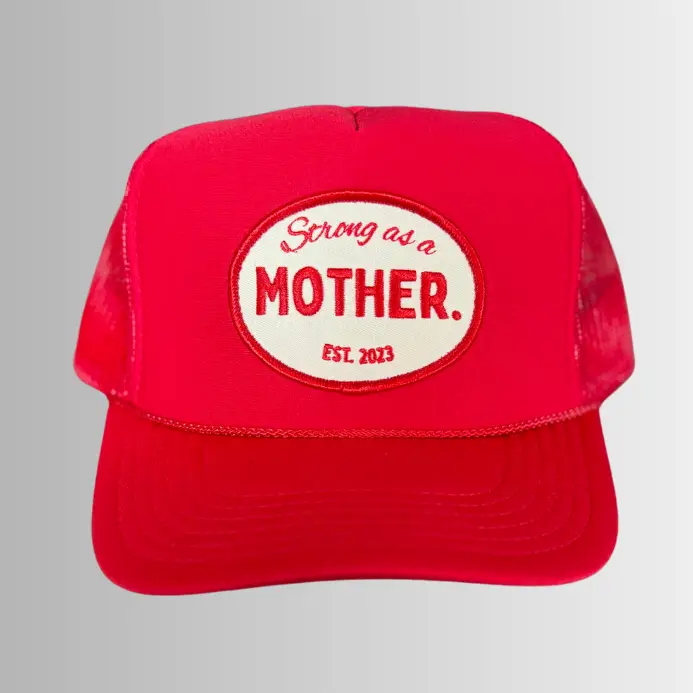 Vintage Strong As A Mother® Patch Hat