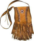 Beige Beaded Bag