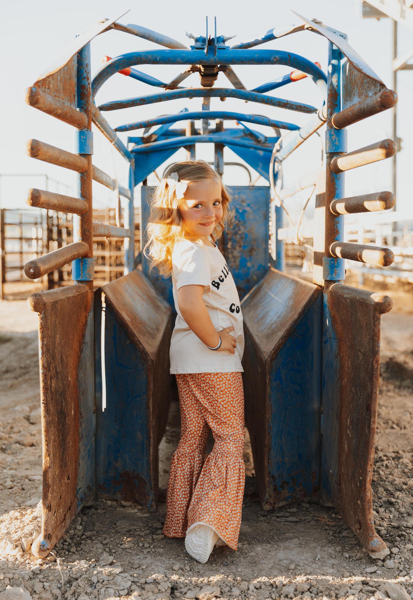 BELL BOTTOMS AND COWBOYS PANT SET