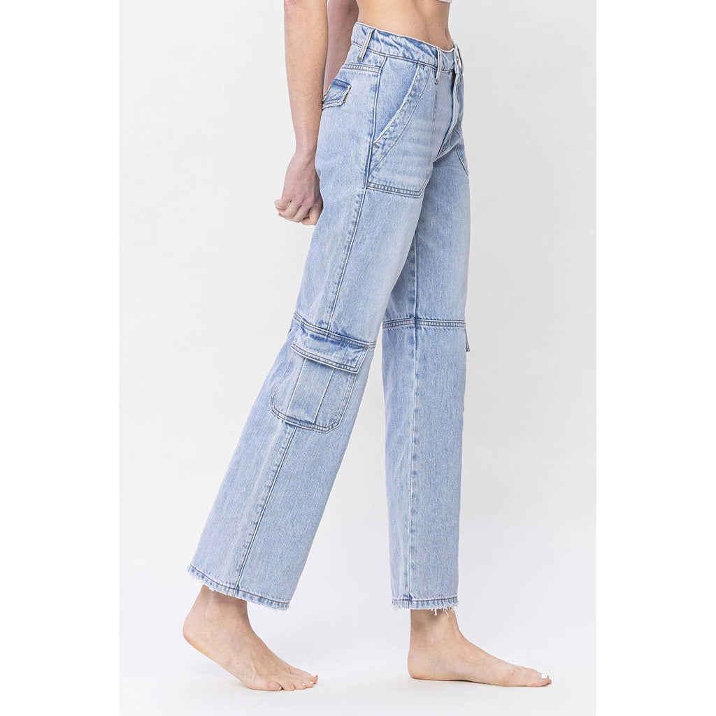 HIGH RISE DAD CARGO PANT