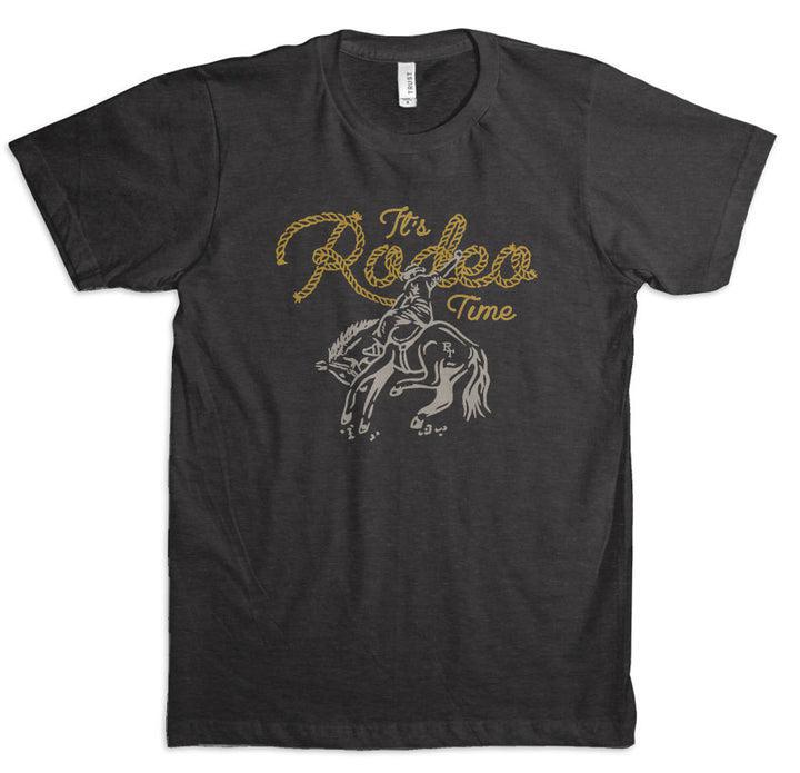 IT'S RODEO TIME BRONC T SHIRT