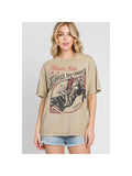 Raisin Hell Mineral Graphic Tee - Mineral Beige