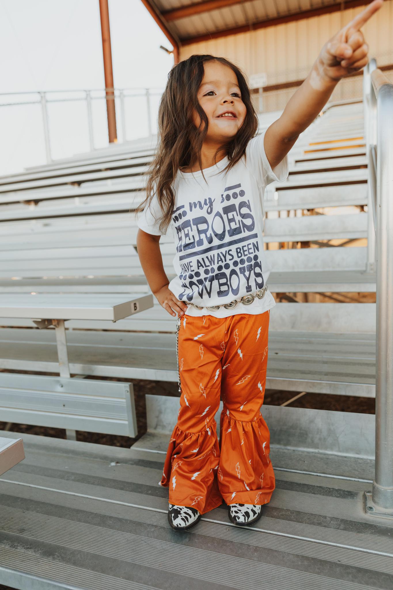 MY HEROS HAVE ALWAYS BEEN COWBOYS PANT SET