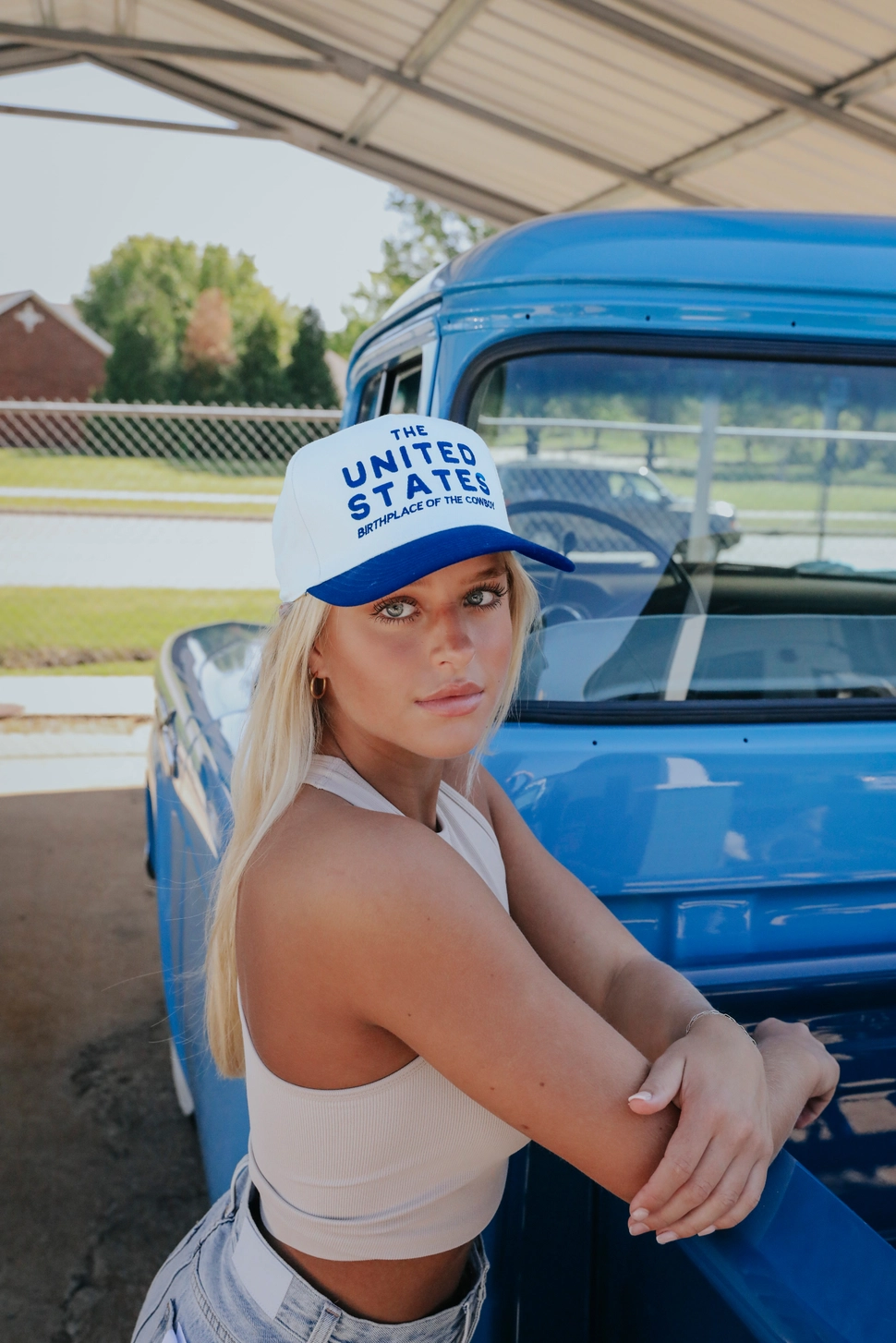 Birthplace of the Cowboy Two Tone Trucker Hat