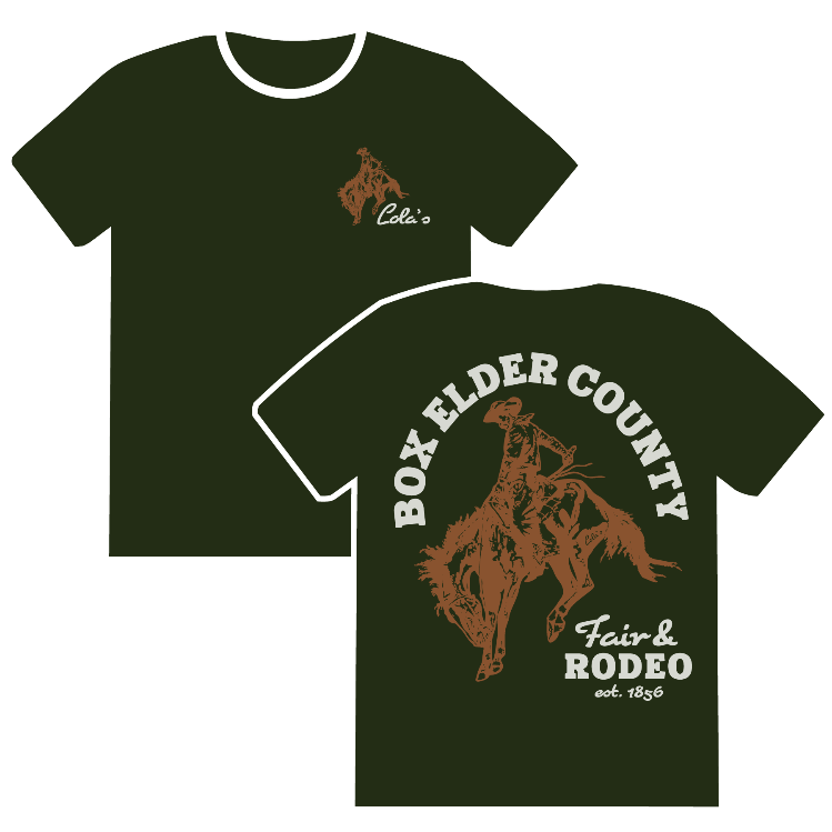 PRE-ORDER Box Elder County Fair & Rodeo Youth Tee
