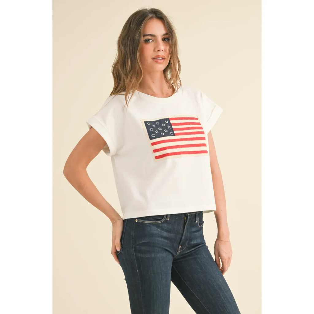 Flag Cotton Top