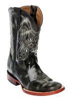 MARBLE COWHIDE BLACK