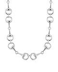 The Horsebit Necklace - Silver