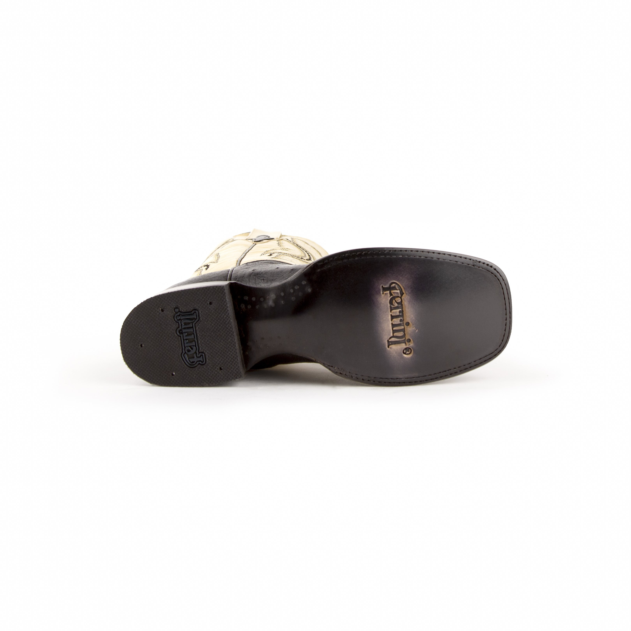 Men's Morgan Ostrich S-Toe Black