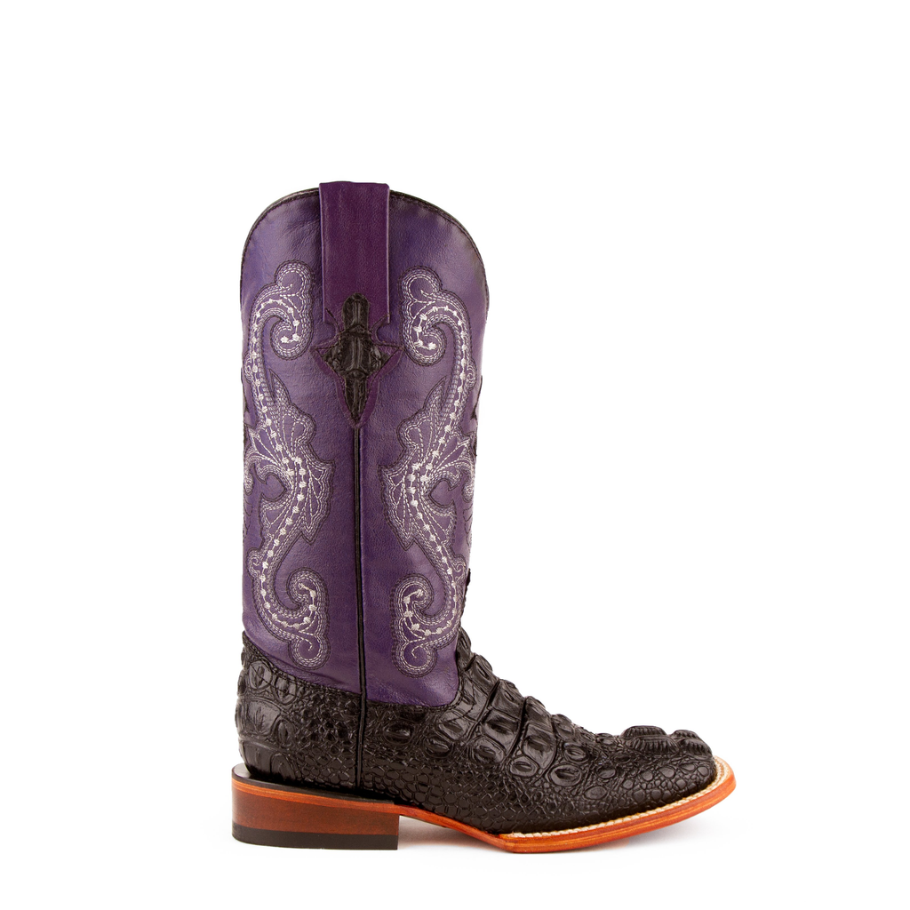 Ladies Print Rancher S-Toe Black110