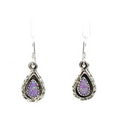 Navajo Handmade Opal Earrings - Annette Chiquit
