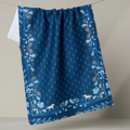 Bronco Indigo Tea Towel