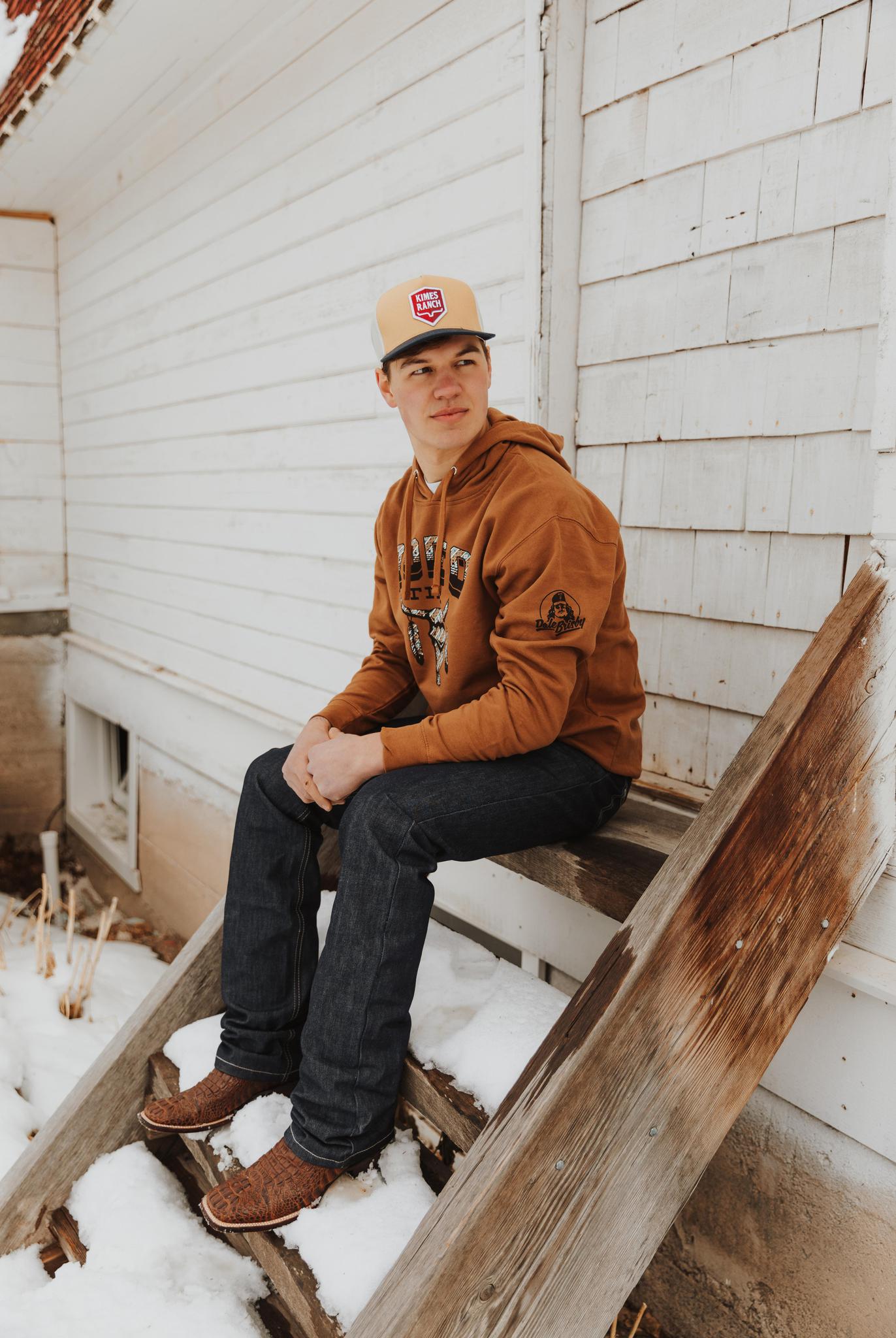RODEO TIME TRIBAL HOODIE
