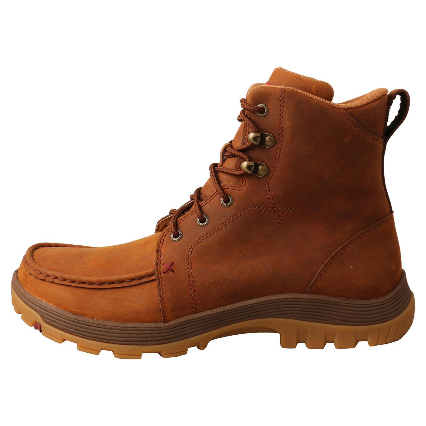 6" Work Oblique Toe Boot - Oiled Saddle MFSW001