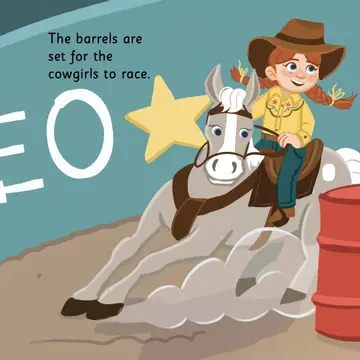 Buckaroo Beau Goes To the Rodeo Book