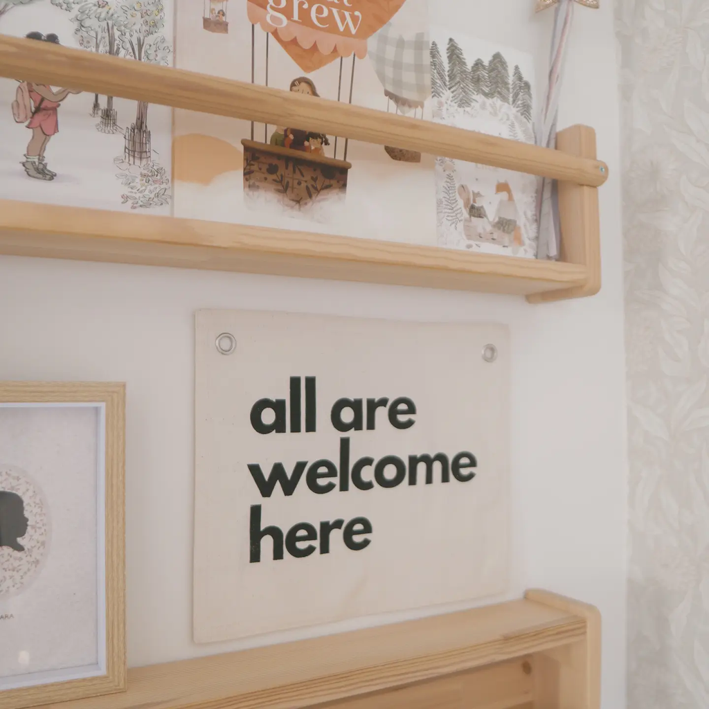 All Are Welcome Here Banner