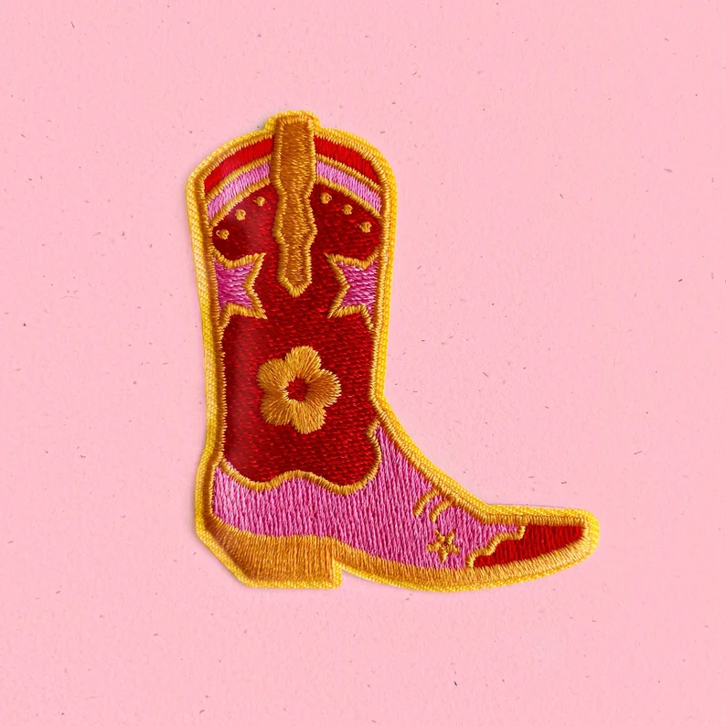 Cowgirl/Cowboy Boot Patch