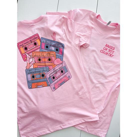 RAISED ON 90'S COUNTRY T SHIRT