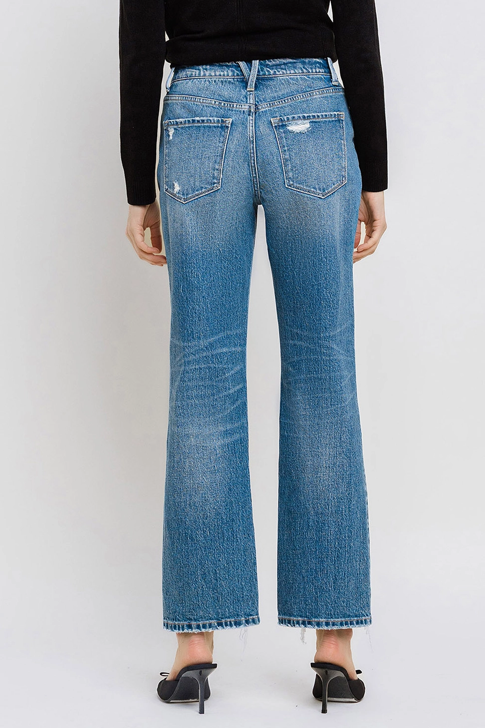 HIGH RISE DAD JEANS - RIVER WELLAND