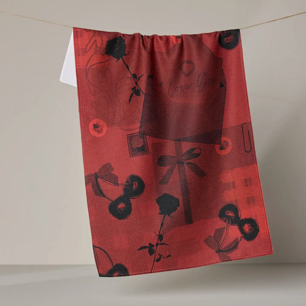 Love Journal Tea Towel