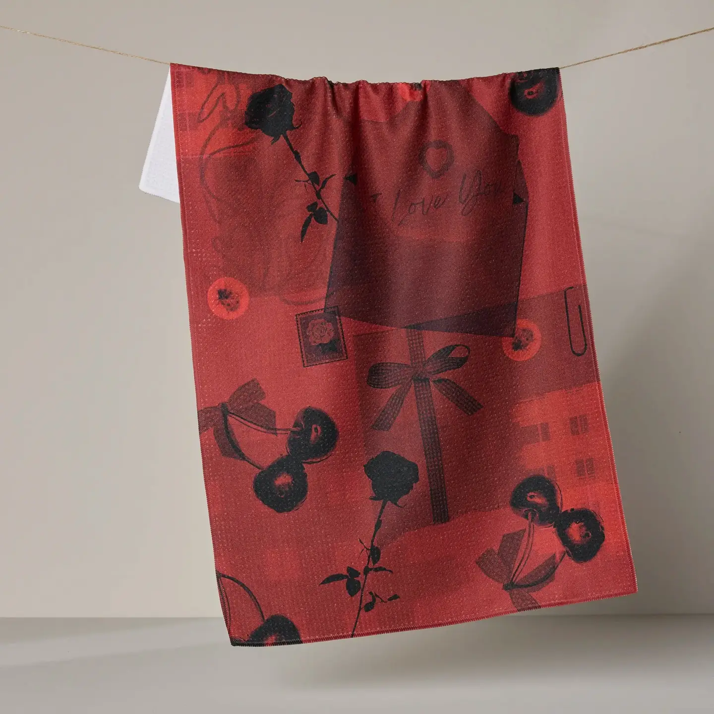 Love Journal Tea Towel