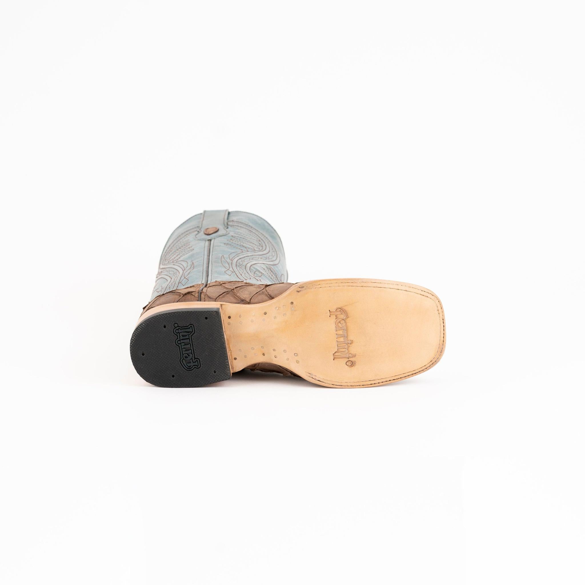 Mens Bronco Brown S-Toe