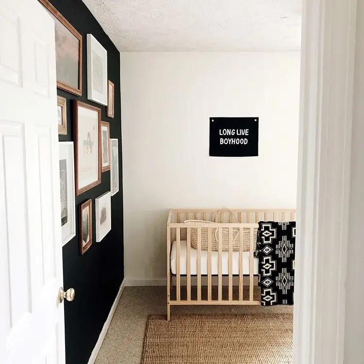 Long Live Boyhood Canvas Banner - BLACK