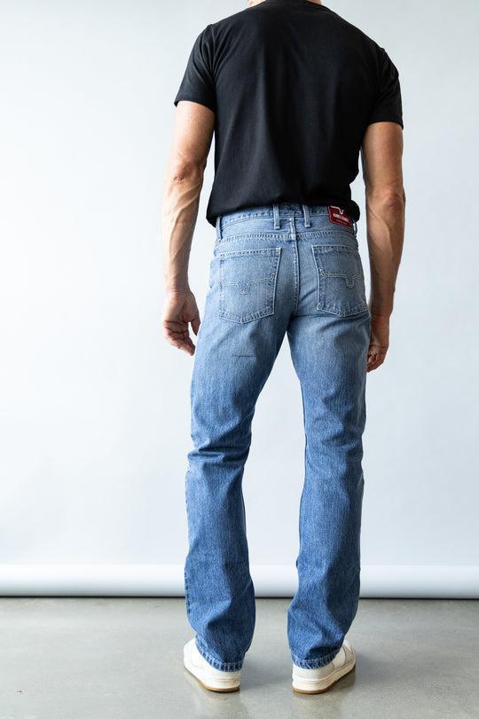 MENS KIMES JEANS - JAMES MID WASH