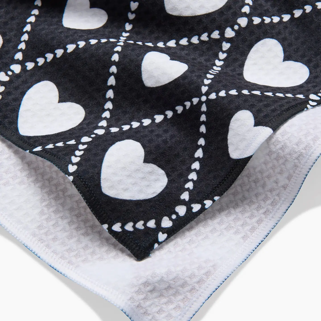 Onyx Love Lattice Luxe Hand Towel
