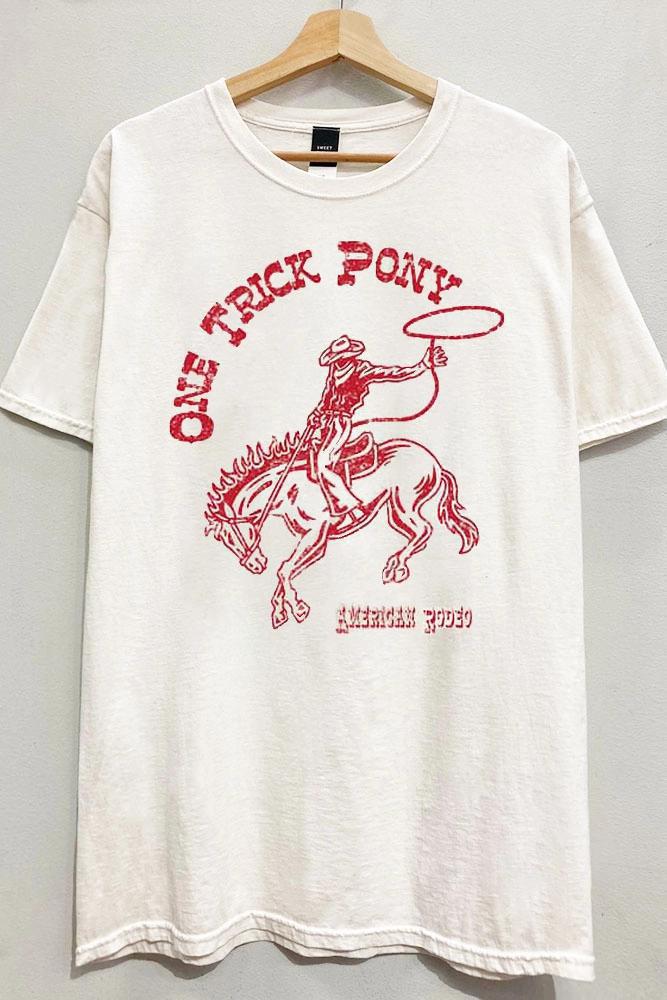 One Trick Pony Western Tee