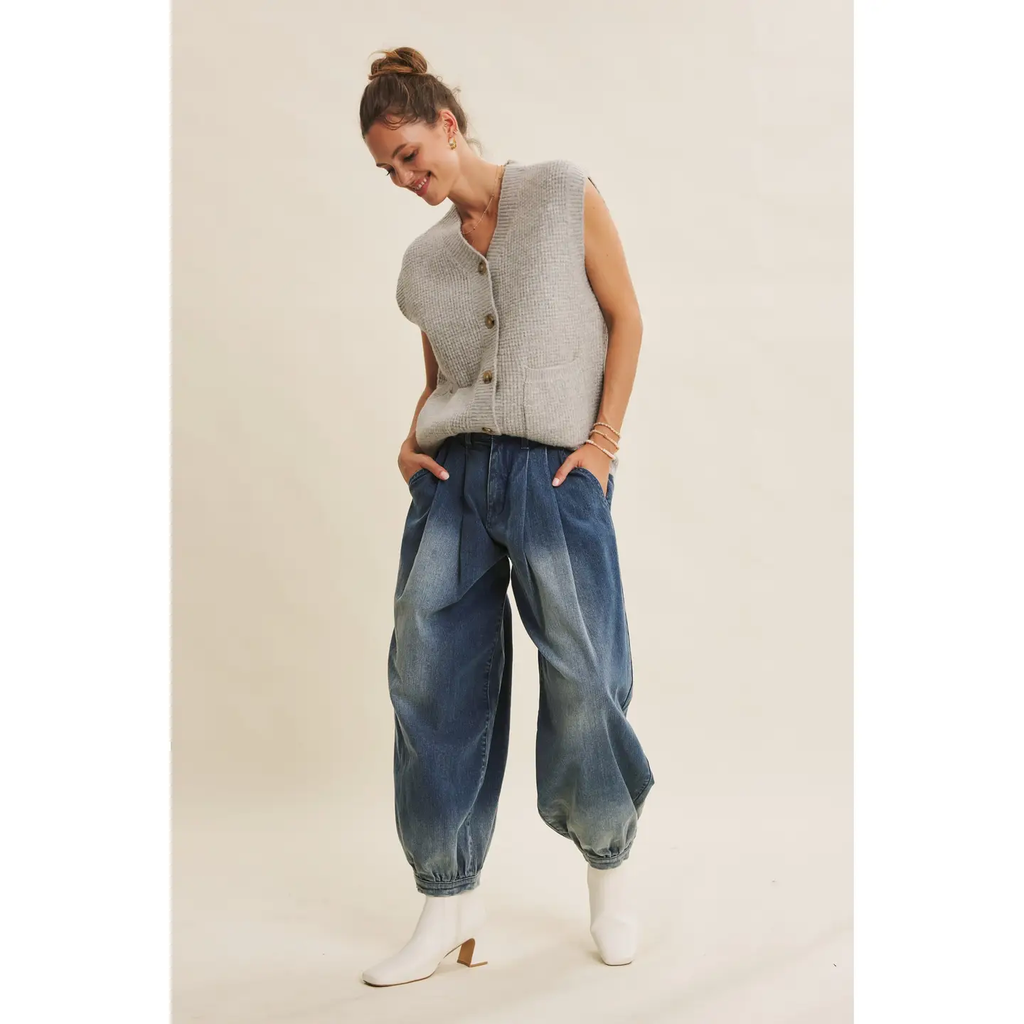 Modern and Timeless Textured Thermal Cozy Sweater Vest