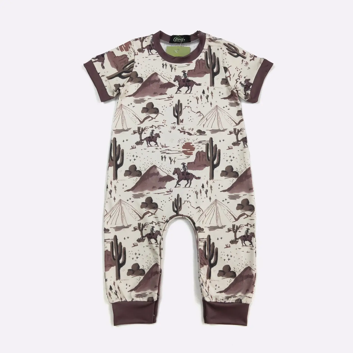 Hazel West Boy Romper