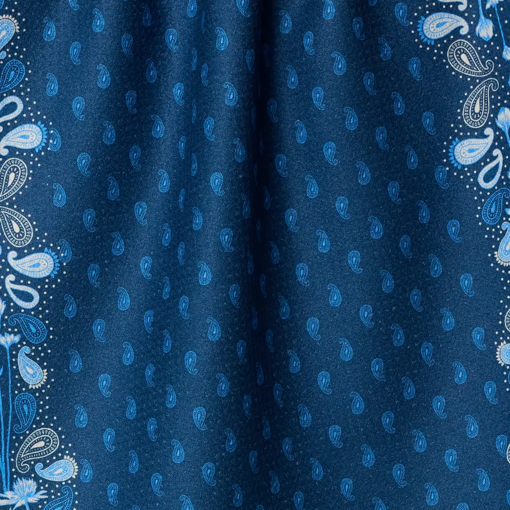 Bronco Indigo Tea Towel