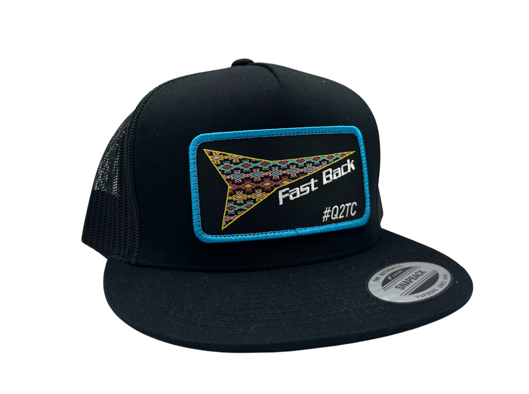 RED DIRT HAT CO. HAT -  FAST BACK AZTEC RDHC333