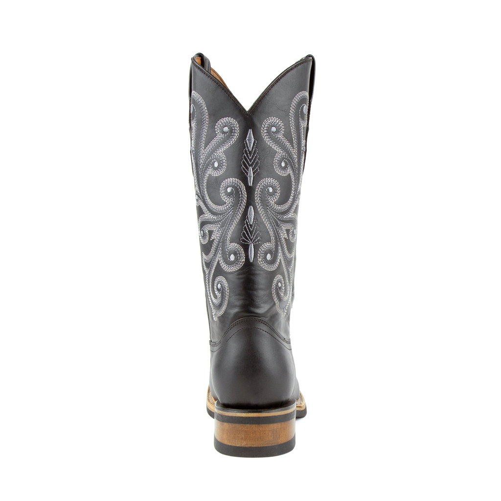 Men's French Black Rubber S-Toe