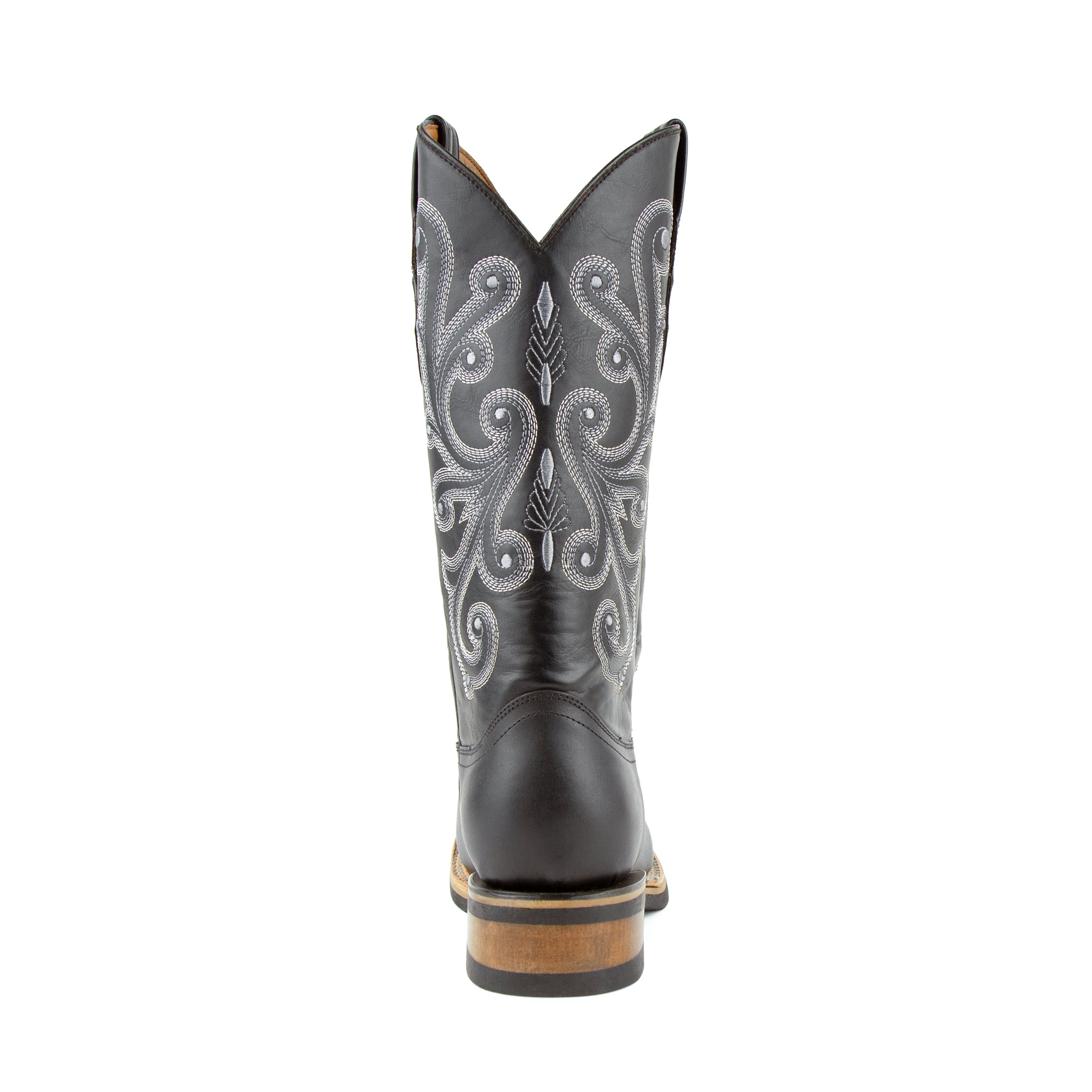 Men's French Black Rubber S-Toe