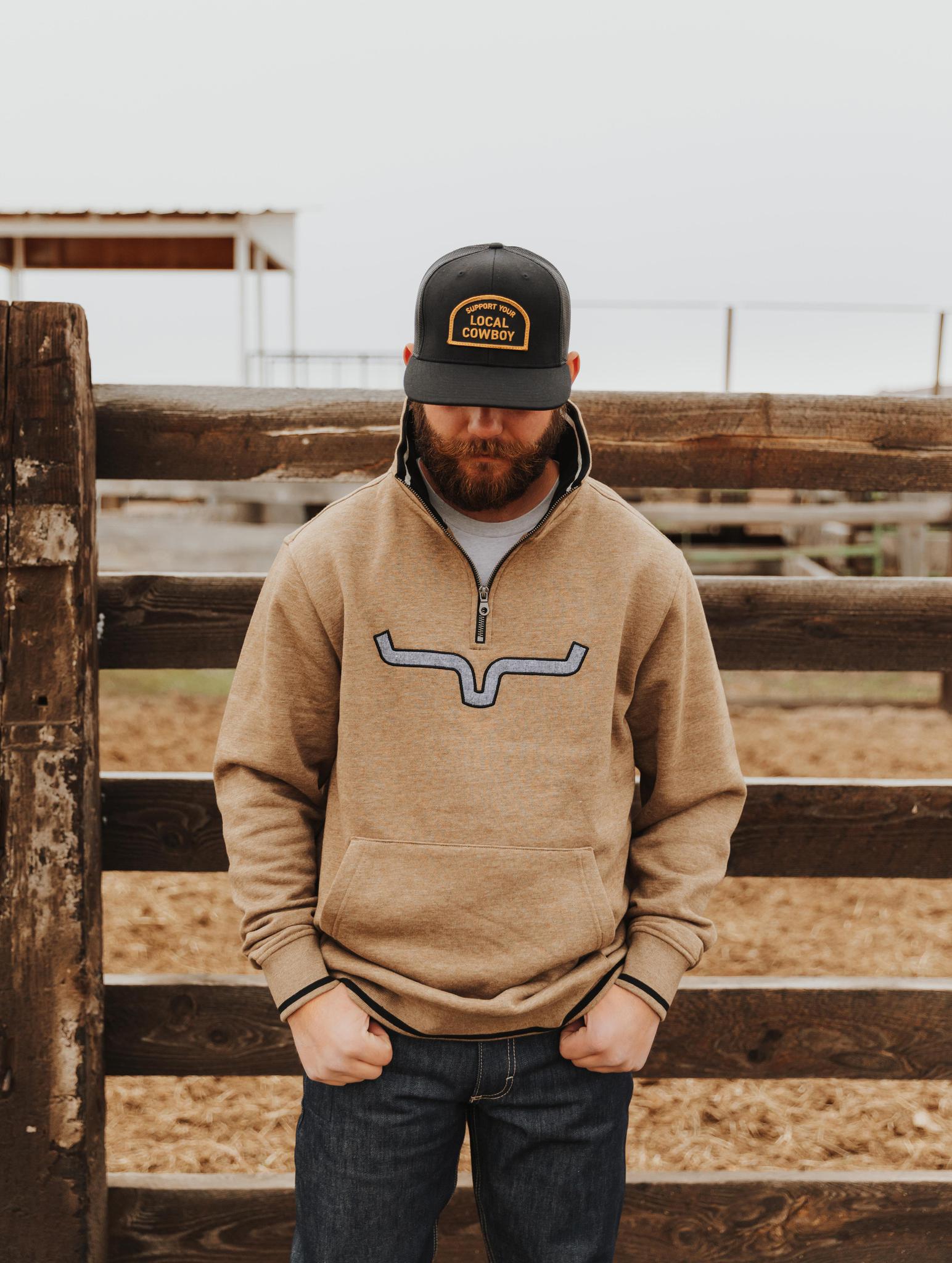 KIMES MEN'S FILMORE FLEECE ARMY HEATHER