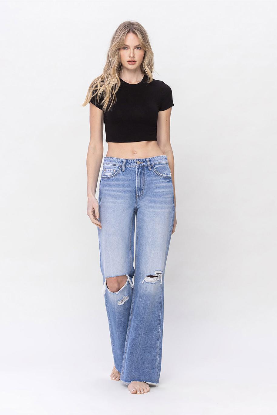 90'S VINTAGE HIGH RISE LOOSE FIT JEAN