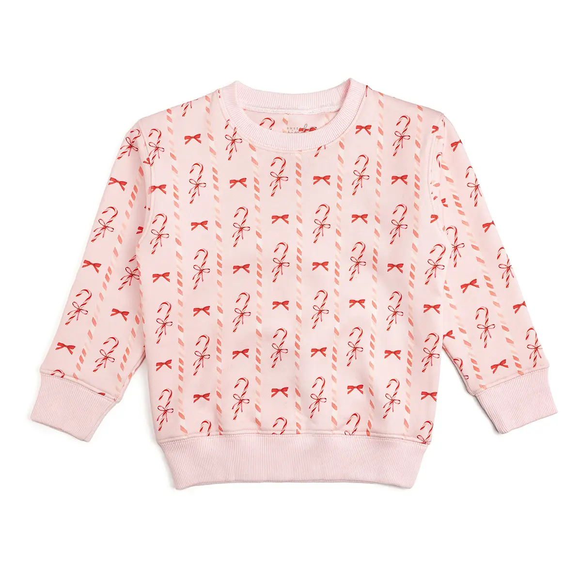 Candy Cane Lane Christmas Sweatshirt - Kids Clothing