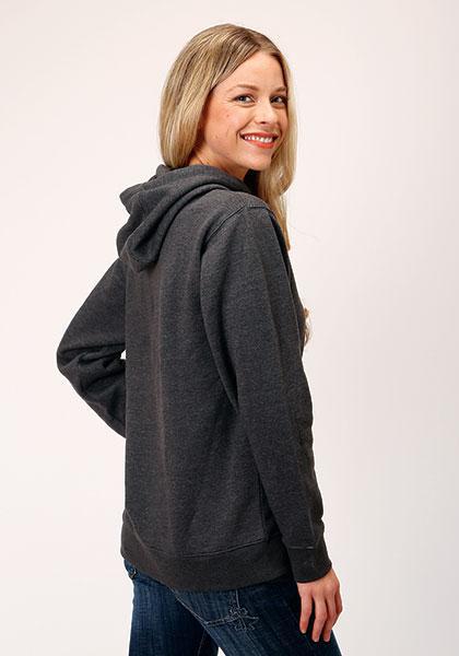 WOMENS OUTERWEAR   ROPER LADIES L/S SWEATSHIRT W/HOOD - 03-098-0300-6617