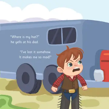 Buckaroo Beau Loses His Hat