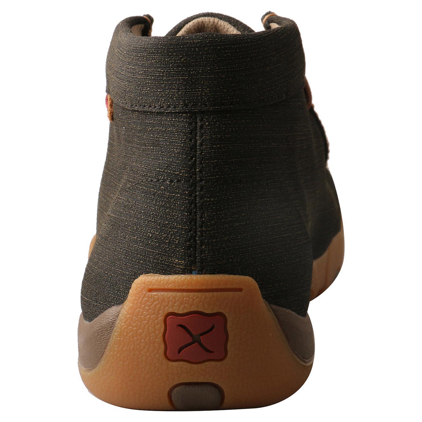 MEN'S CHUKKA DRIVING MOC - CHARCOAL MDM0080