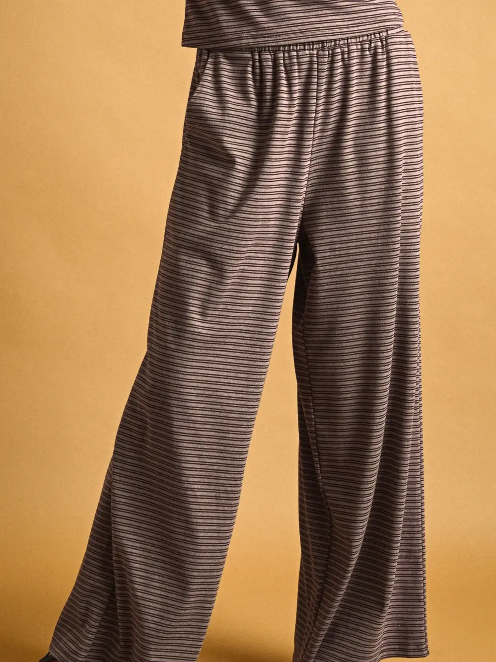 Double Striped Pattern Lounge Pants