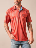 Kimes Men's ZT Z-Stripe- Brick Red